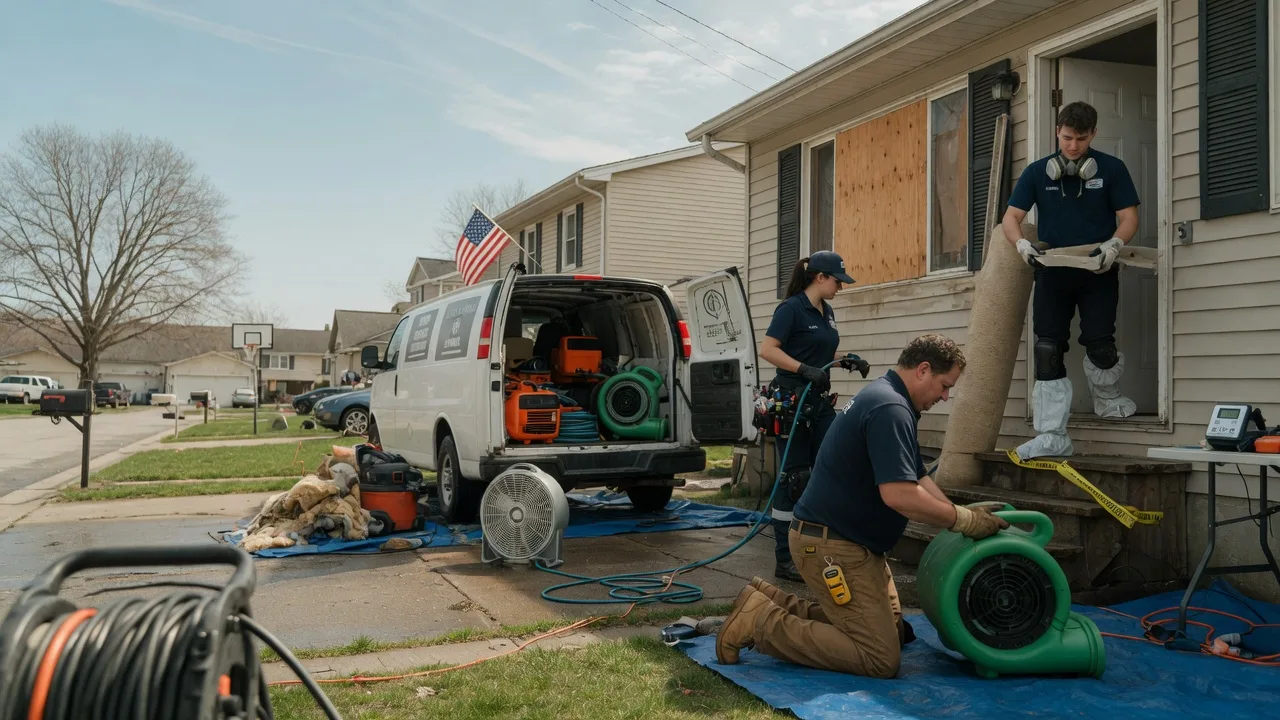 Water Damage Restoration in Dunbar, WV near me